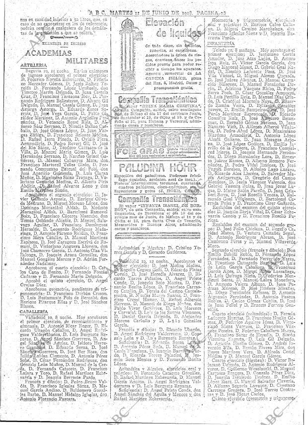 ABC MADRID 11-06-1918 página 16