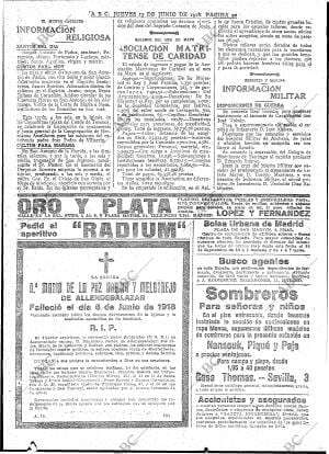 ABC MADRID 13-06-1918 página 20