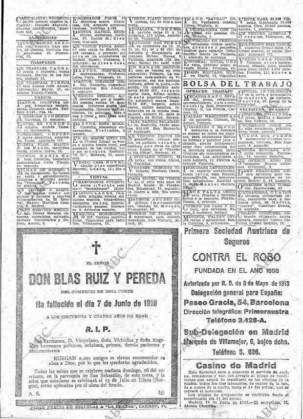 ABC MADRID 15-06-1918 página 15