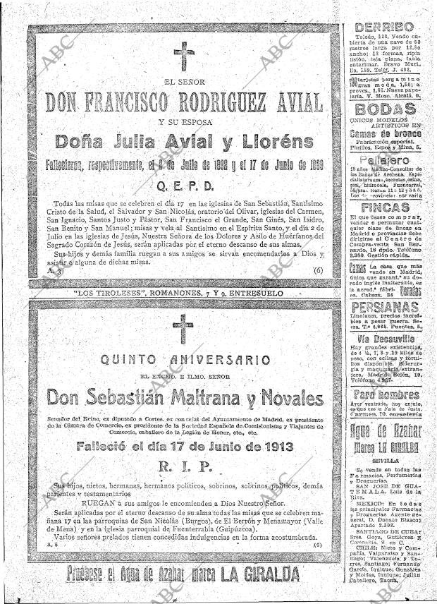 ABC MADRID 16-06-1918 página 23