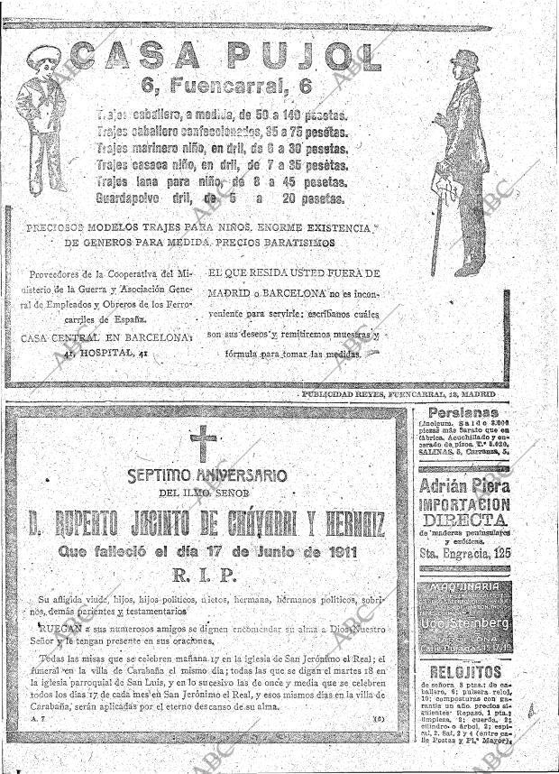 ABC MADRID 16-06-1918 página 25