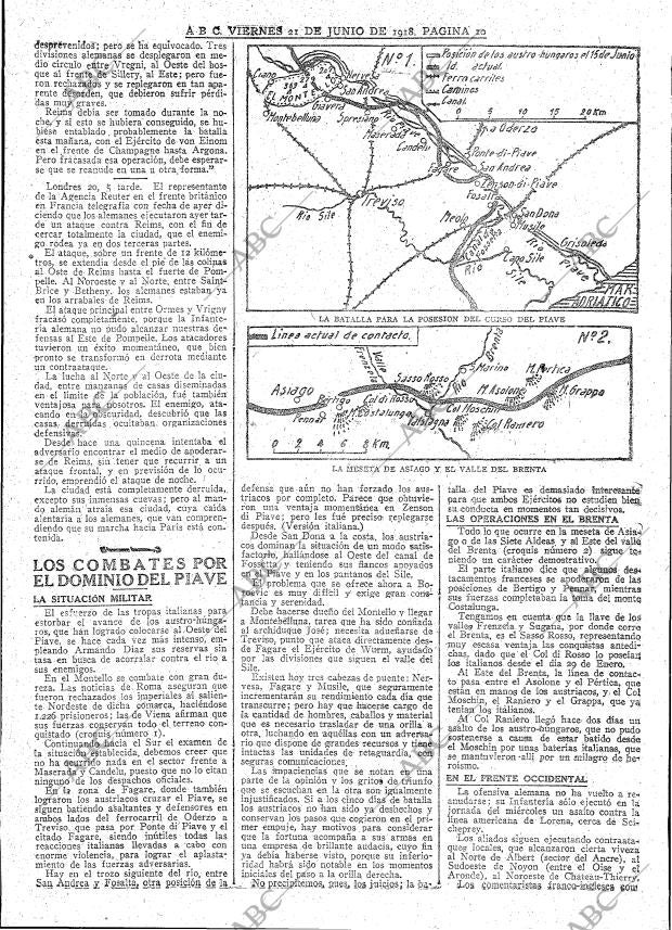ABC MADRID 21-06-1918 página 10