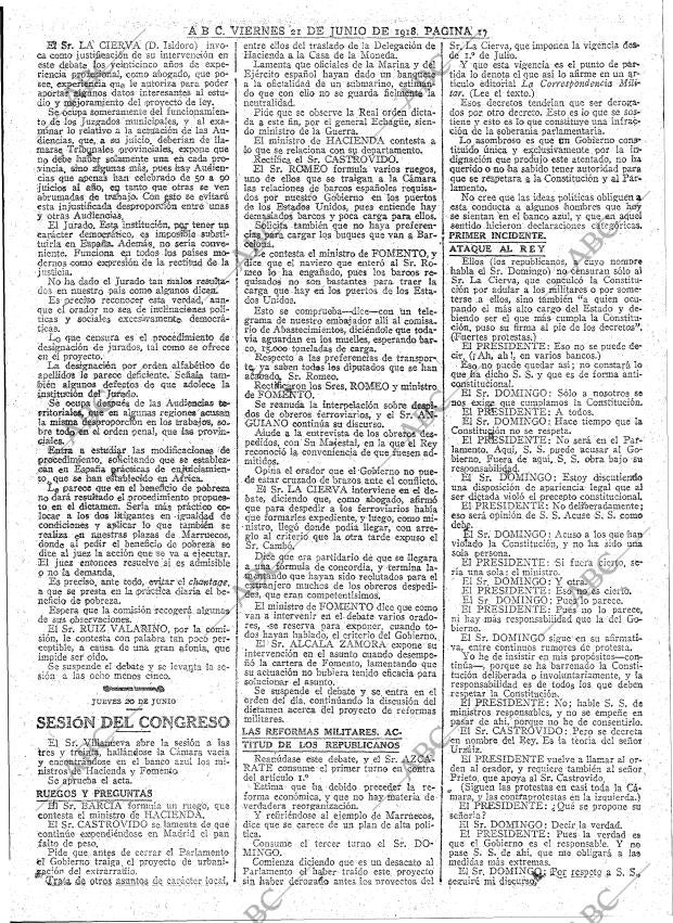 ABC MADRID 21-06-1918 página 17