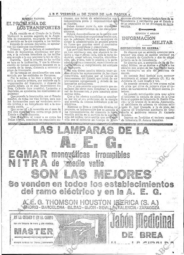 ABC MADRID 21-06-1918 página 24