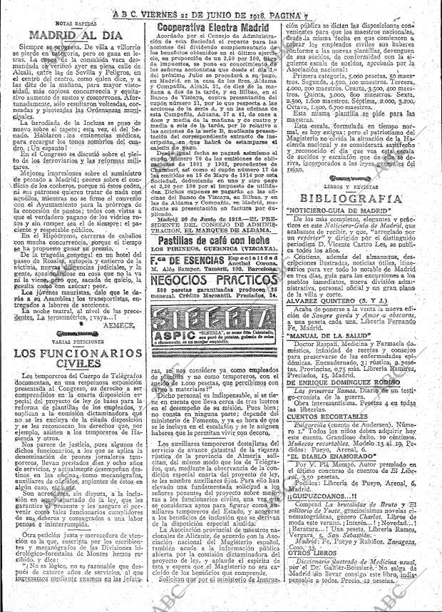 ABC MADRID 21-06-1918 página 7