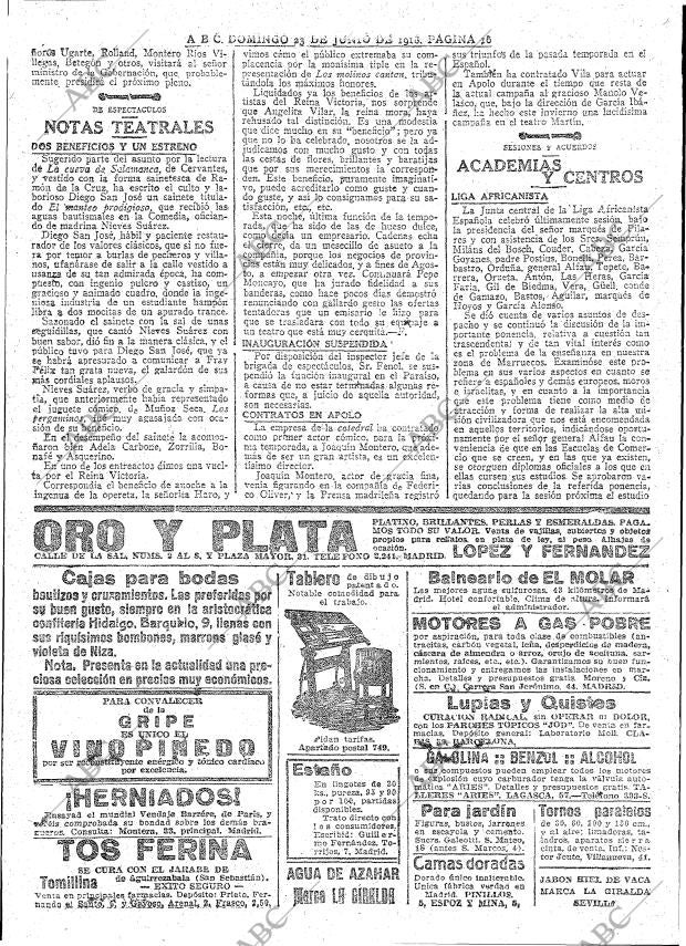 ABC MADRID 23-06-1918 página 16