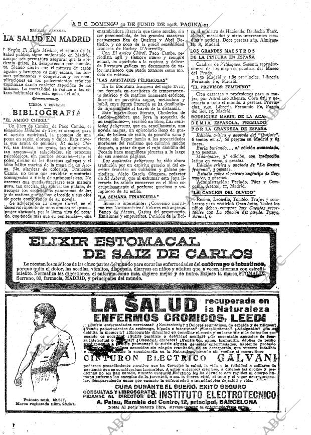 ABC MADRID 30-06-1918 página 21
