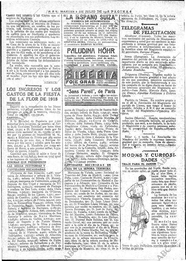 ABC MADRID 02-07-1918 página 8