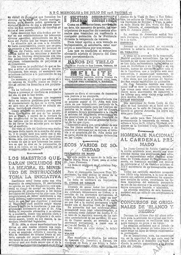 ABC MADRID 03-07-1918 página 18