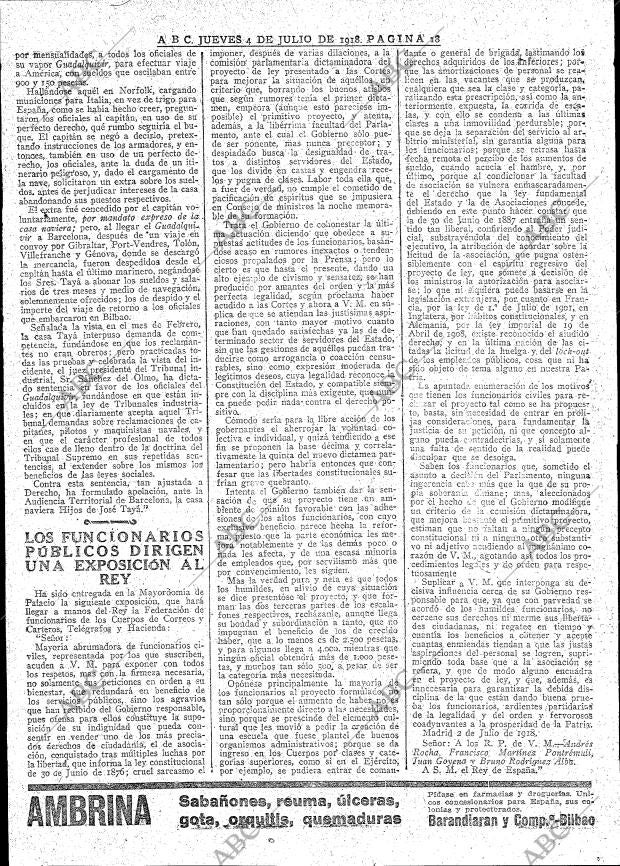 ABC MADRID 04-07-1918 página 18