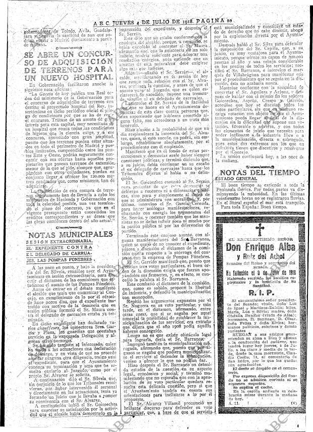 ABC MADRID 04-07-1918 página 20