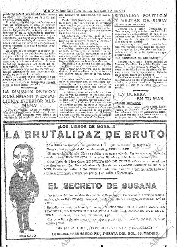ABC MADRID 12-07-1918 página 10
