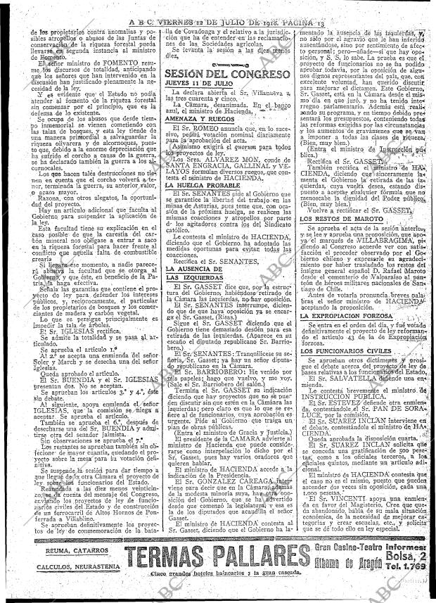 ABC MADRID 12-07-1918 página 13
