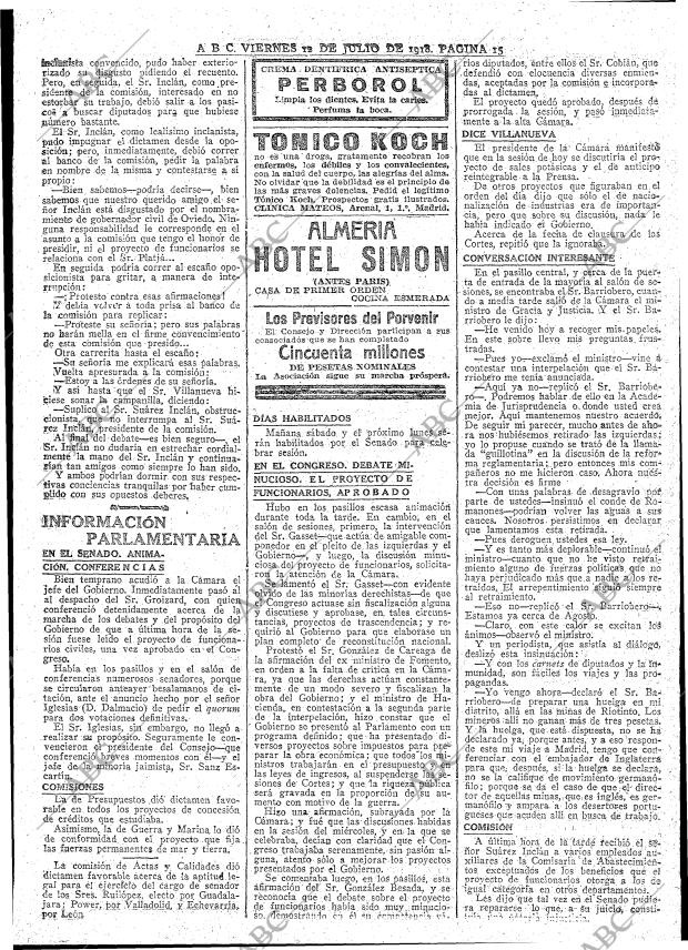 ABC MADRID 12-07-1918 página 15