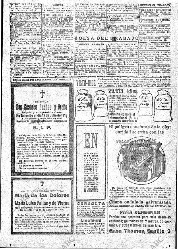 ABC MADRID 13-07-1918 página 25