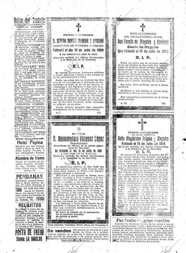 ABC MADRID 14-07-1918 página 22