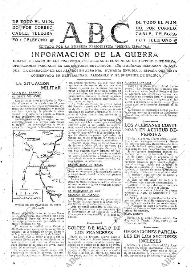 ABC MADRID 14-07-1918 página 9