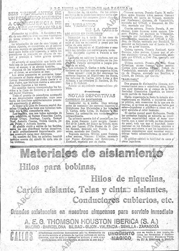 ABC MADRID 15-07-1918 página 15