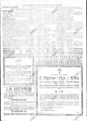 ABC MADRID 16-07-1918 página 16