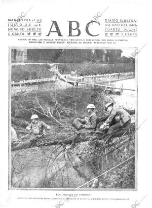 ABC MADRID 23-07-1918 página 1