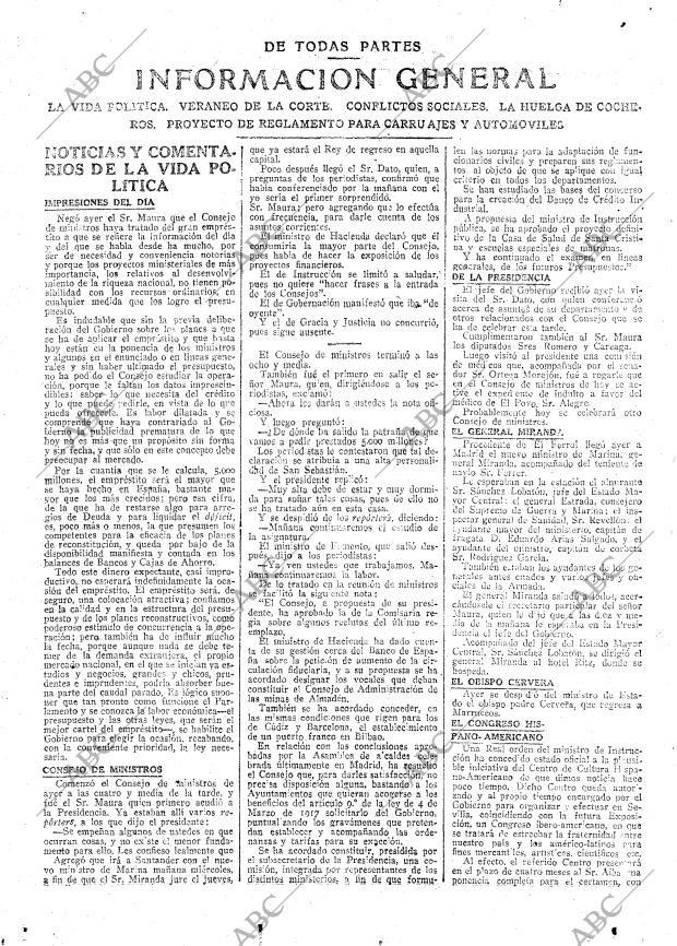 ABC MADRID 23-07-1918 página 13