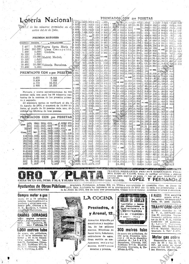 ABC MADRID 23-07-1918 página 19