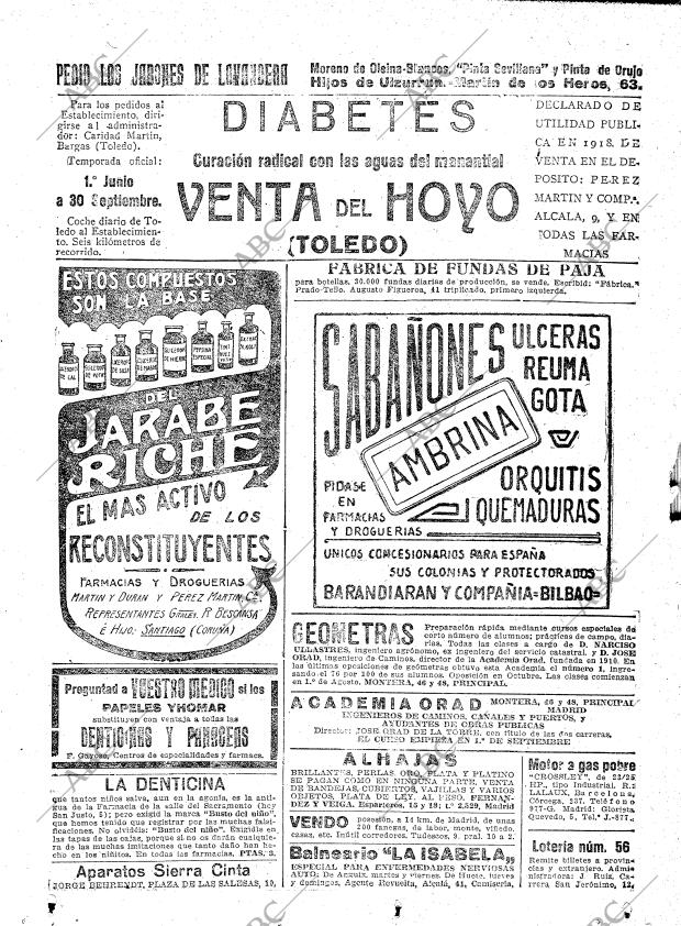 ABC MADRID 23-07-1918 página 22