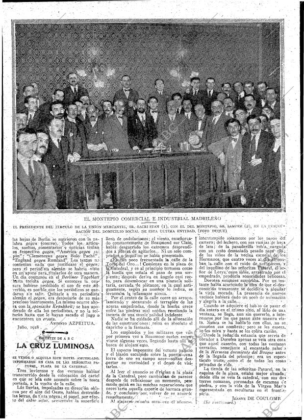 ABC MADRID 28-07-1918 página 4
