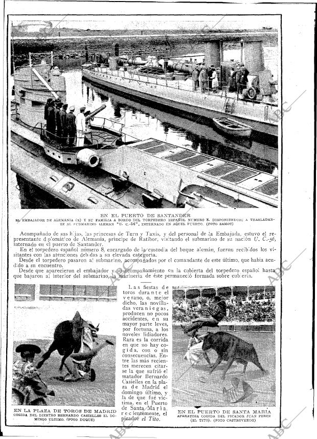 BLANCO Y NEGRO MADRID 28-07-1918 página 24