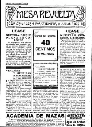 BLANCO Y NEGRO MADRID 28-07-1918 página 3