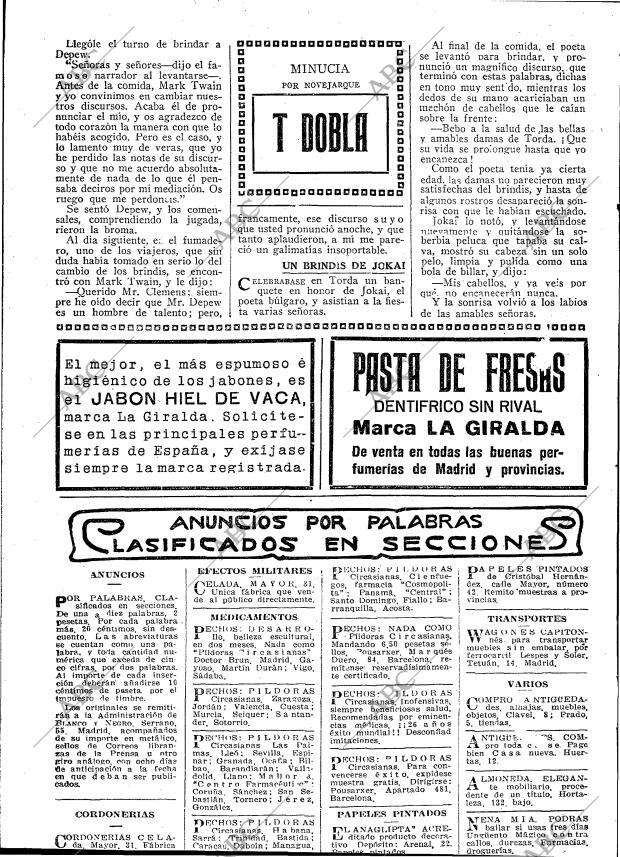 BLANCO Y NEGRO MADRID 28-07-1918 página 42