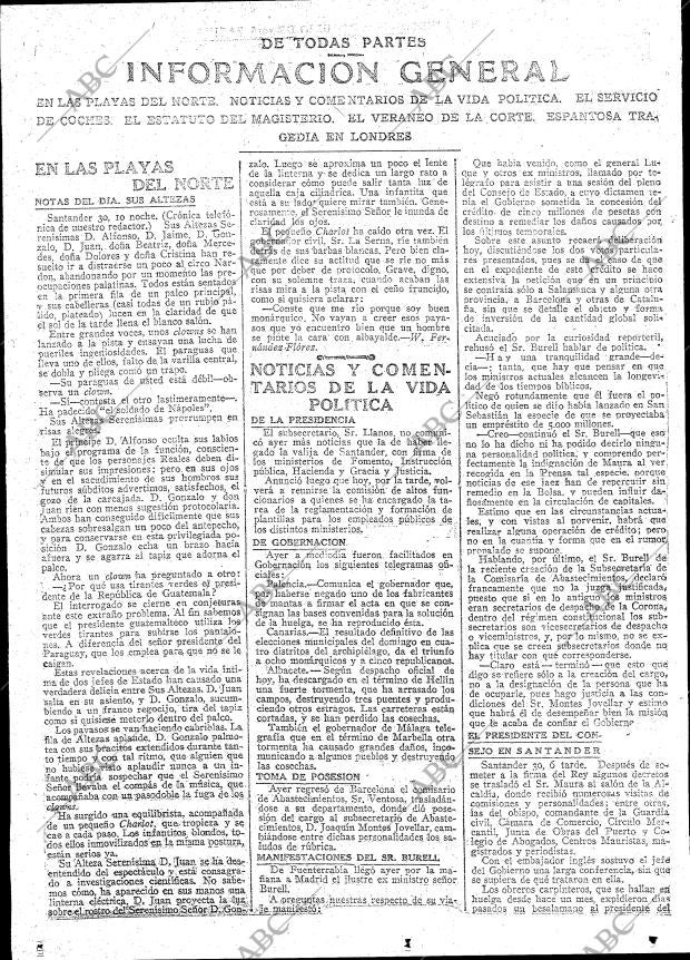 ABC MADRID 31-07-1918 página 10