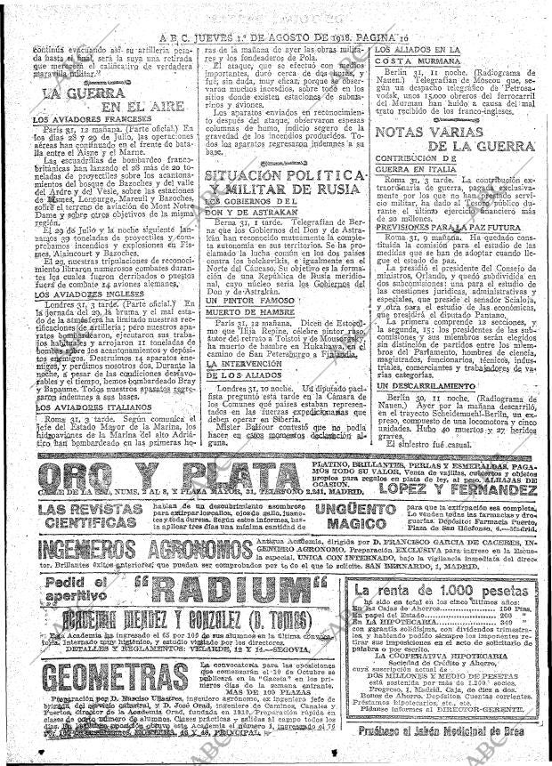 ABC MADRID 01-08-1918 página 10