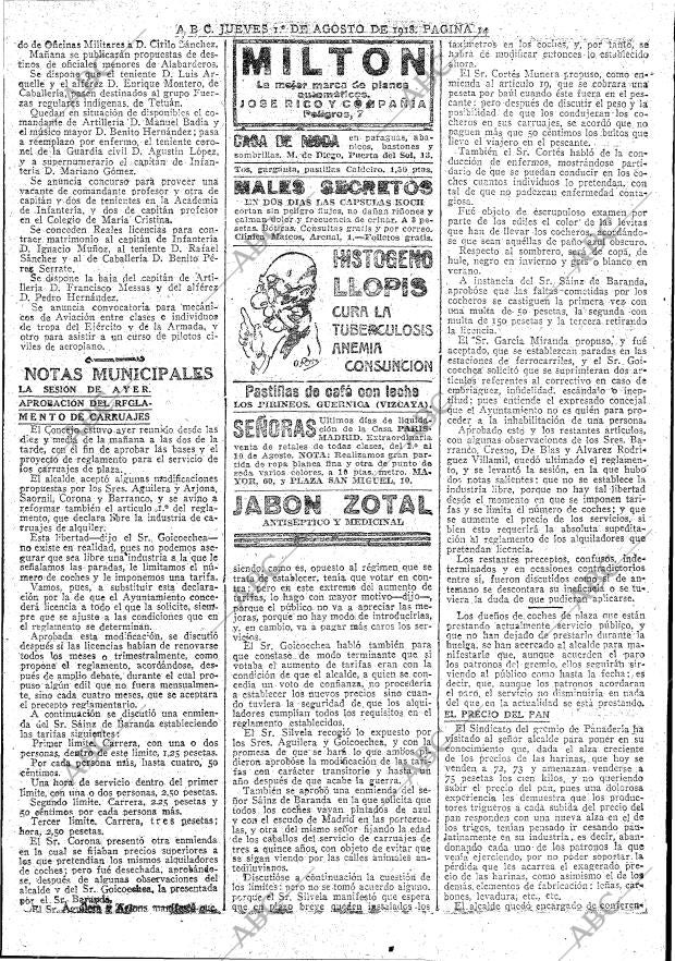 ABC MADRID 01-08-1918 página 14