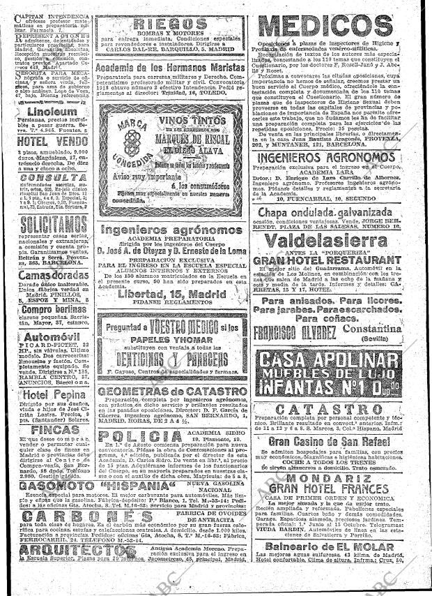 ABC MADRID 01-08-1918 página 19