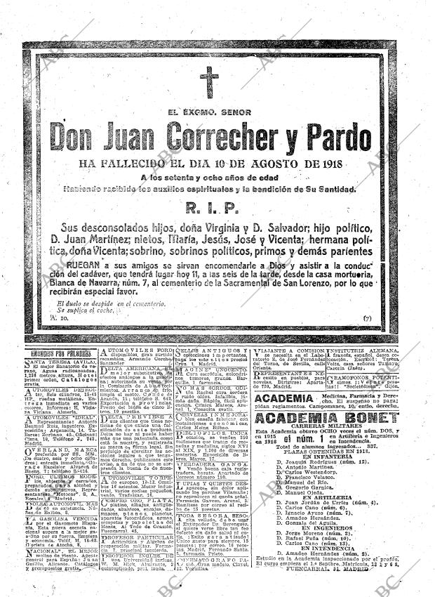 ABC MADRID 11-08-1918 página 21