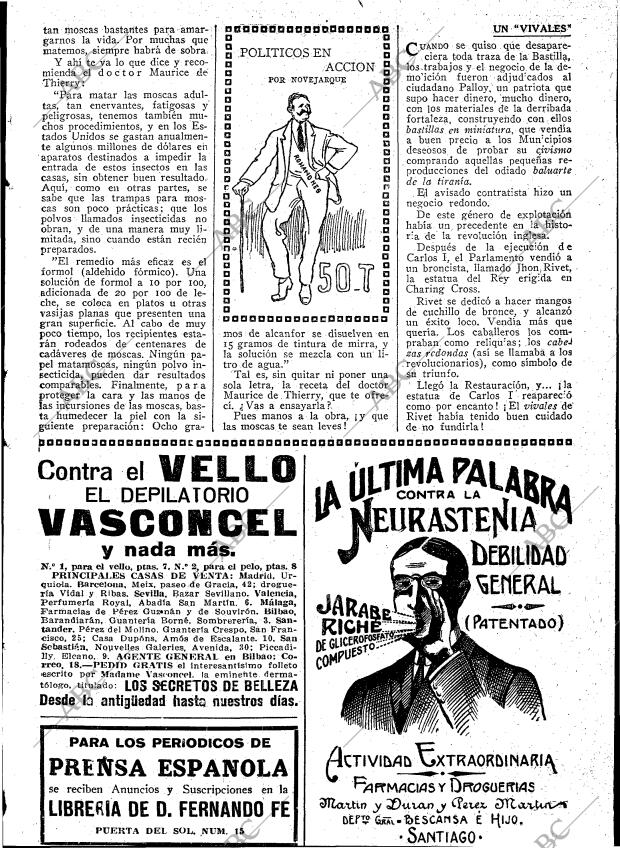 BLANCO Y NEGRO MADRID 11-08-1918 página 5