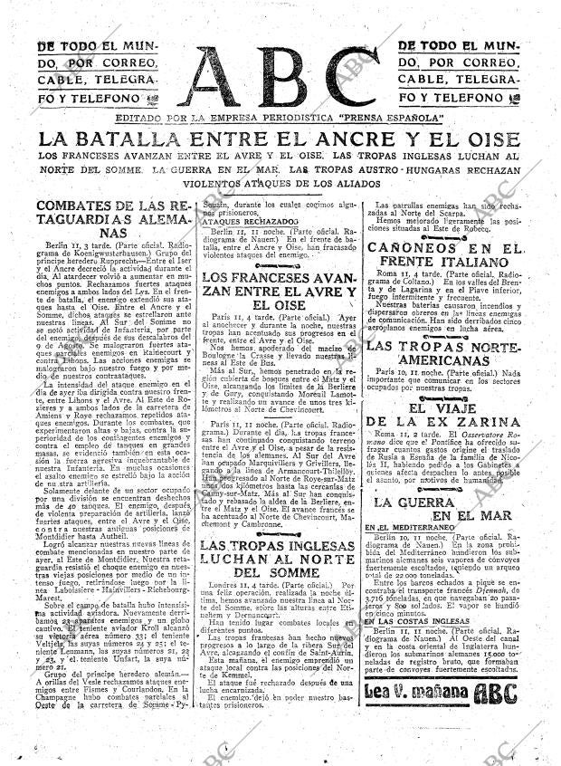 ABC MADRID 12-08-1918 página 7