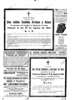 ABC MADRID 14-08-1918 página 21