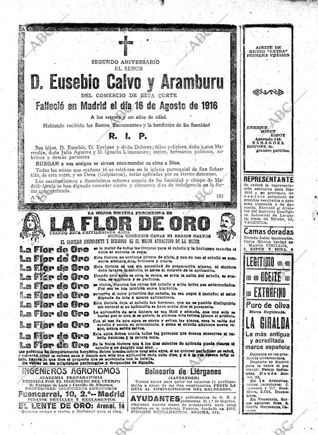 ABC MADRID 15-08-1918 página 22