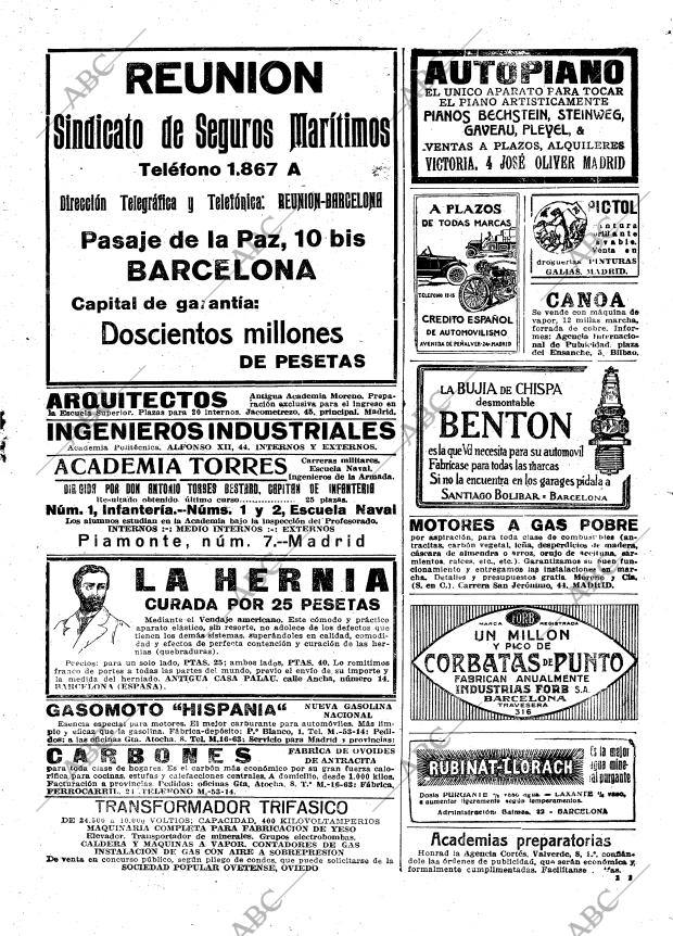 ABC MADRID 15-08-1918 página 23
