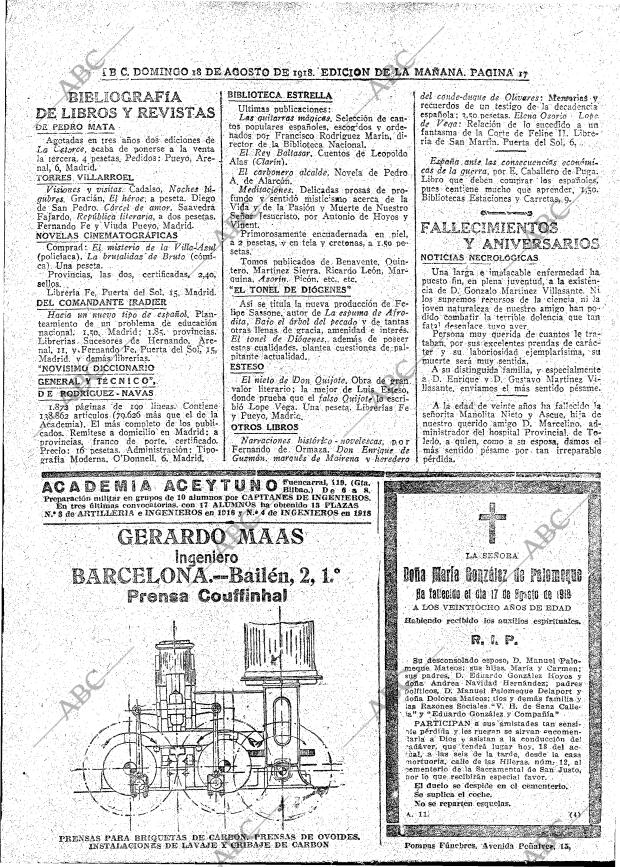 ABC MADRID 18-08-1918 página 15