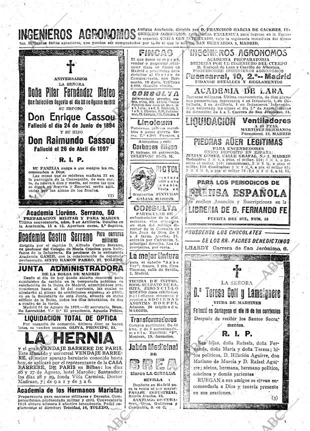 ABC MADRID 21-08-1918 página 21