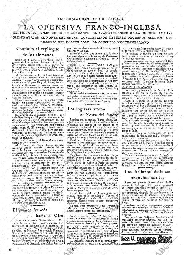 ABC MADRID 23-08-1918 página 15