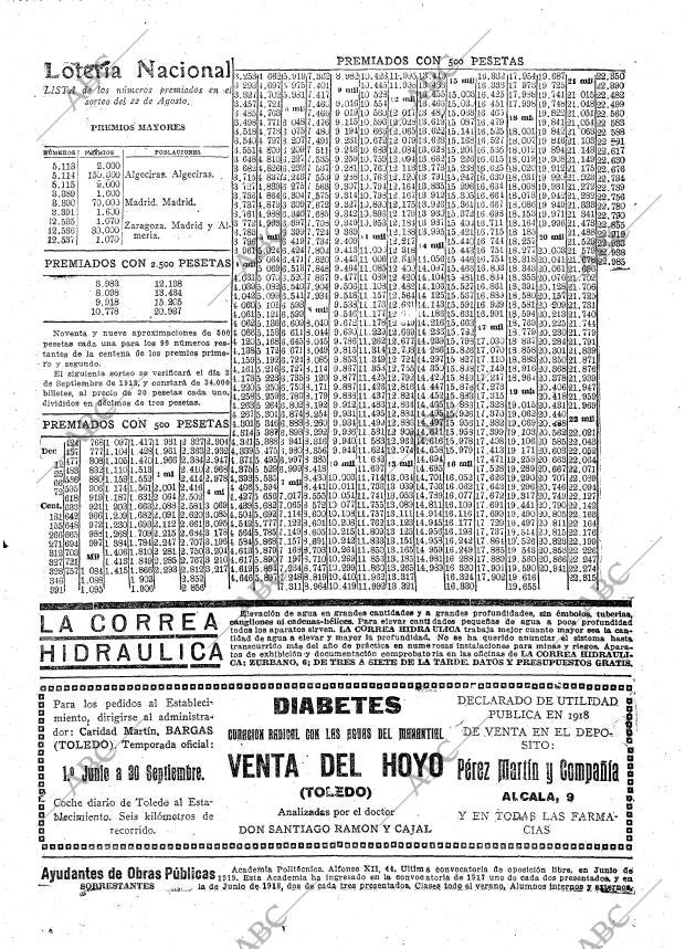 ABC MADRID 23-08-1918 página 19