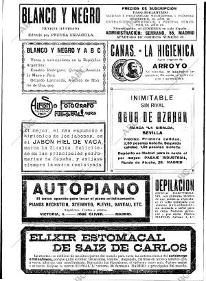 BLANCO Y NEGRO MADRID 25-08-1918 página 2