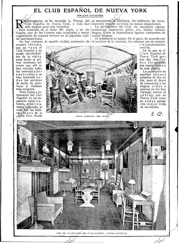 BLANCO Y NEGRO MADRID 25-08-1918 página 34