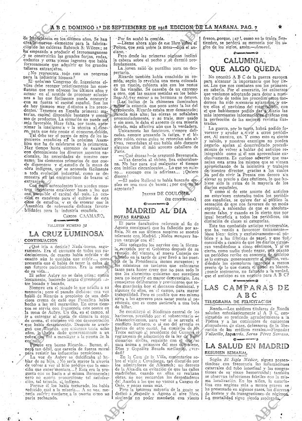 ABC MADRID 01-09-1918 página 7