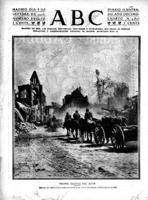 ABC MADRID 08-09-1918 página 1