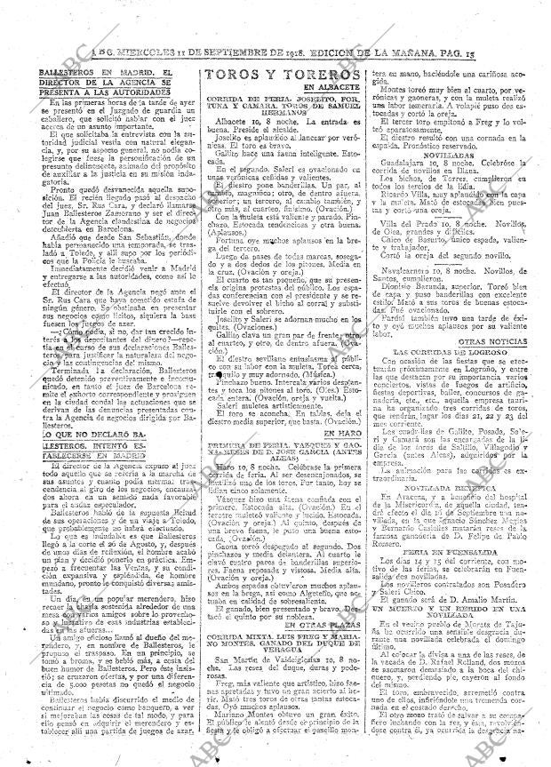 ABC MADRID 11-09-1918 página 13